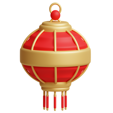 Lanterne traditionnelle  3D Icon