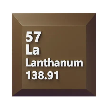 Lanthan  3D Icon