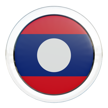 Laos Flag  3D Flag