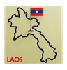 laos map