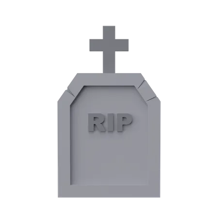 Lápida sepulcral  3D Icon