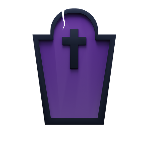 Lápida sepulcral  3D Icon