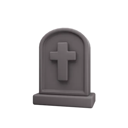 Lápida sepulcral  3D Icon