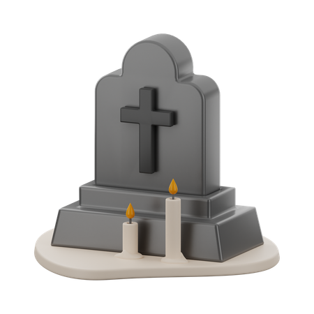 Lápide  3D Icon