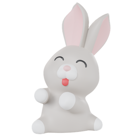 Lapin  3D Icon