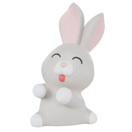 Lapin  3D Icon