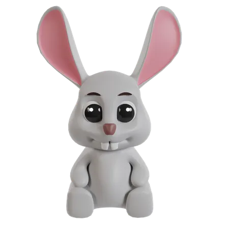 Lapin  3D Icon