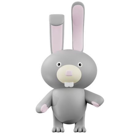 Lapin  3D Icon