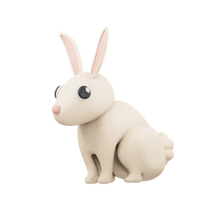 Lapin  3D Icon