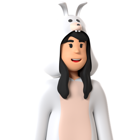 Lapin  3D Icon