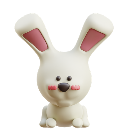 Lapin  3D Icon