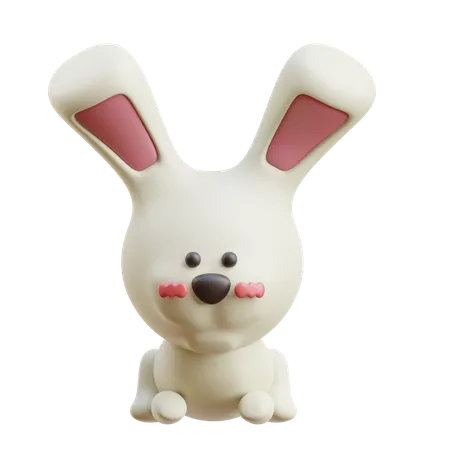 Lapin  3D Icon