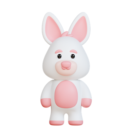 Lapin  3D Icon