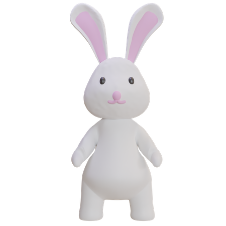 Lapin  3D Icon