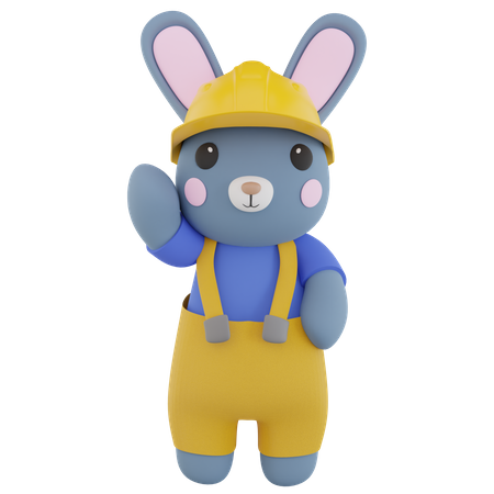 Lapin  3D Icon