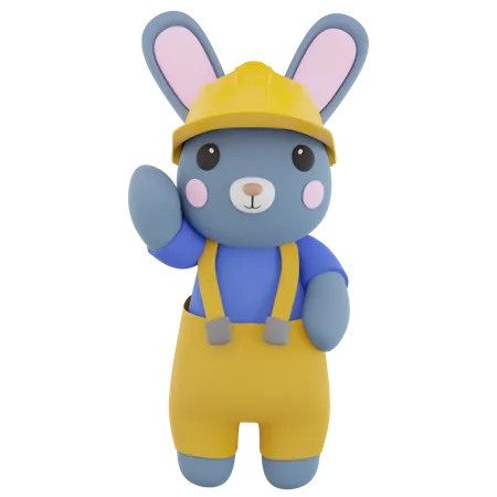 Lapin  3D Icon