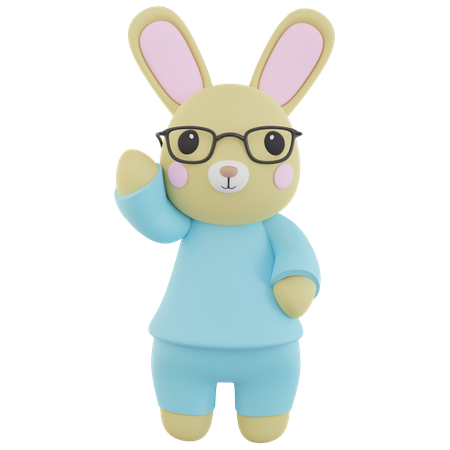 Lapin  3D Icon