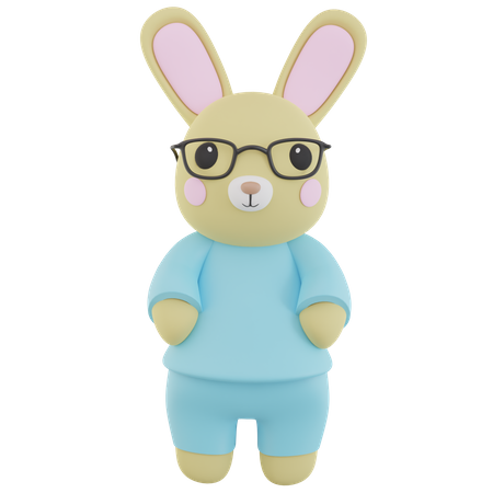 Lapin  3D Icon