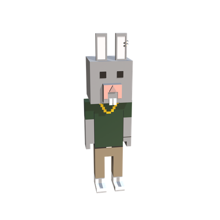 Lapin  3D Icon