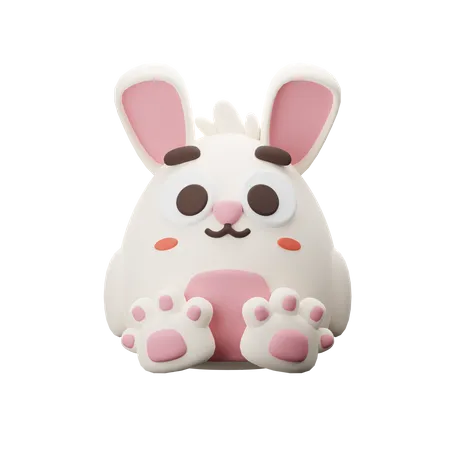 Lapin  3D Icon