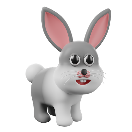 Lapin  3D Icon