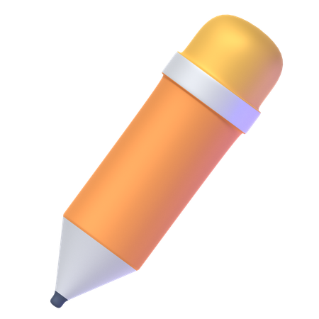 Lápis  3D Icon