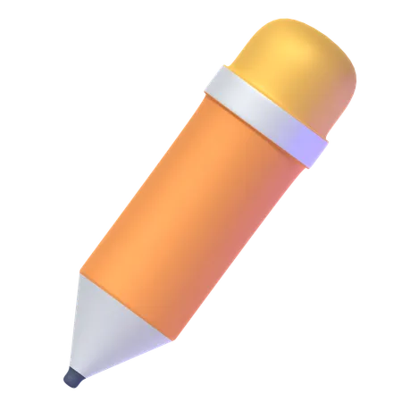 Lápis  3D Icon