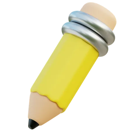 Lápis  3D Icon