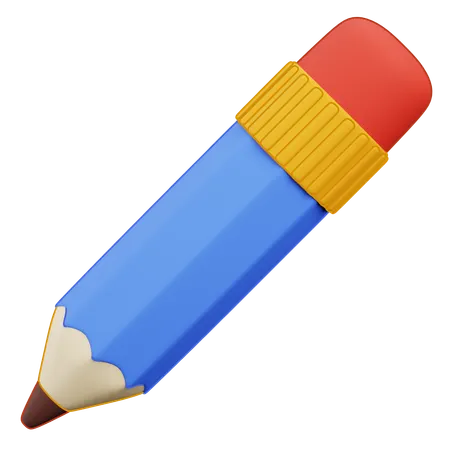 Lápis  3D Icon