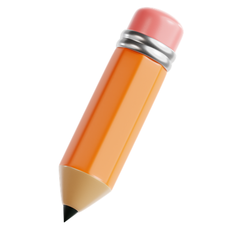 Lápis  3D Icon