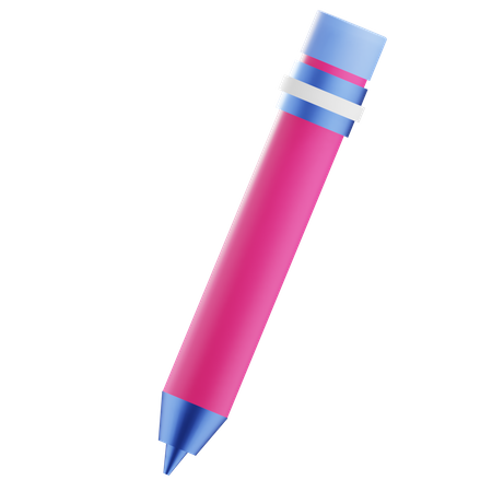 Lápis  3D Icon
