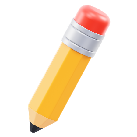 Lápis  3D Icon