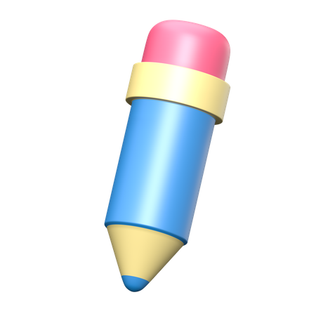 Lápis  3D Illustration