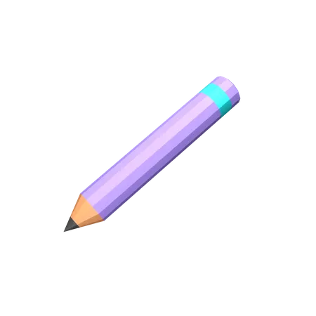 Escrevendo lápis  3D Icon