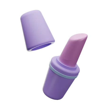 Lápiz labial  3D Icon