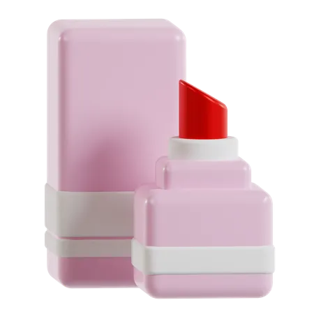 Lápiz labial  3D Icon