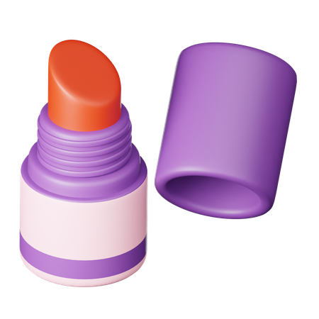 Lápiz labial  3D Icon