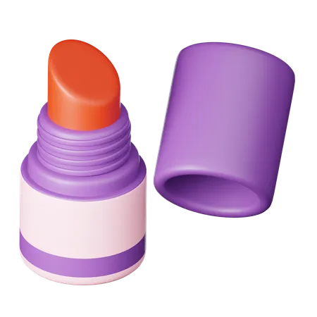 Lápiz labial  3D Icon