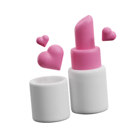 Lápiz labial  3D Icon