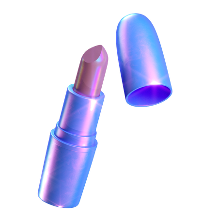 Lápiz labial holográfico  3D Icon