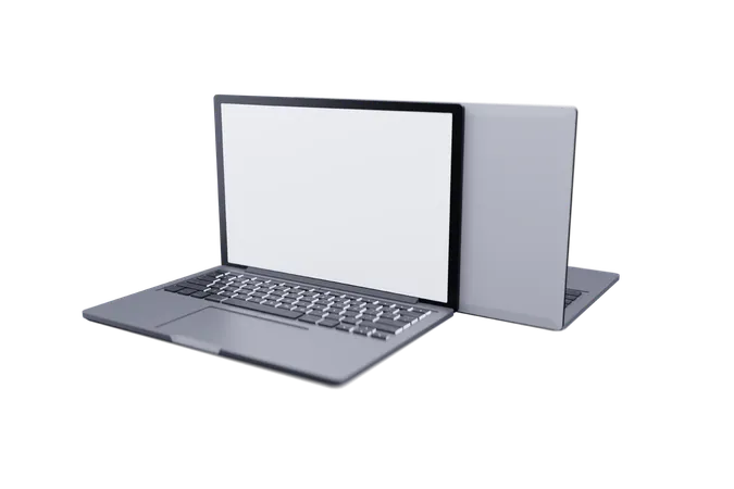 Computador portátil  3D Icon