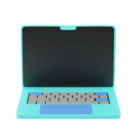Icone E Ilustracao 3 D Do Laptop 3D Icon