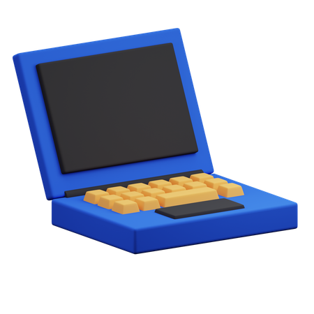 Laptop  3D Icon