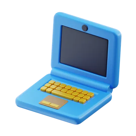 Computador portátil  3D Icon