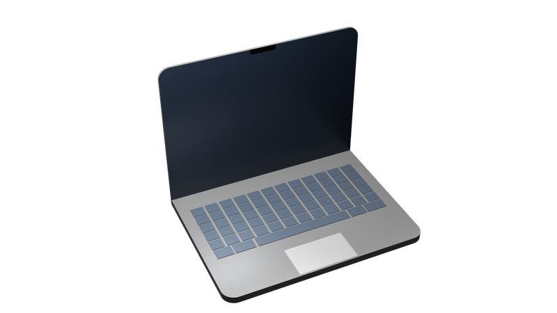 Laptop  3D Icon