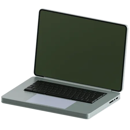 Laptop  3D Icon