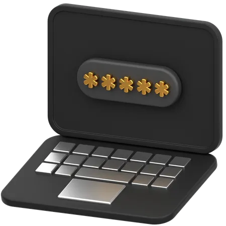 Laptop  3D Icon