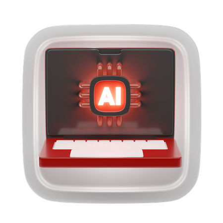 Laptop  3D Icon