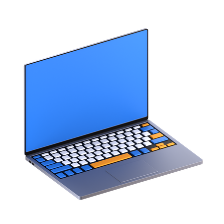 Laptop  3D Icon