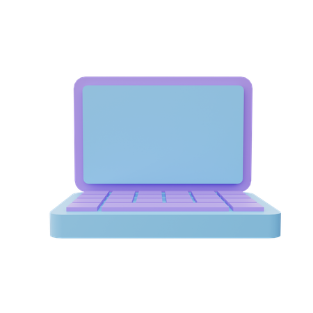 Laptop  3D Icon